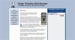 Desktop Screenshot of holytrinitykw.org